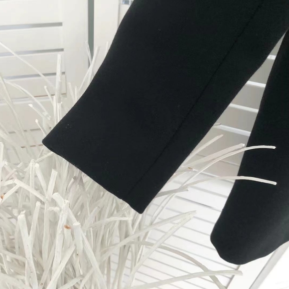 BNWOT Zara Black Zip Coat - Picture 3 of 5